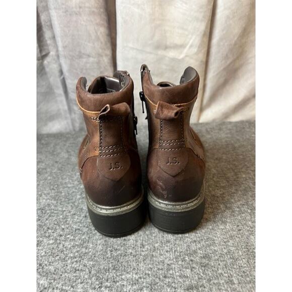Josef Seibel Selena 50 Lace Up Ankle Boot Waterprooof In Brown Size US 5.5 - Picture 3 of 10